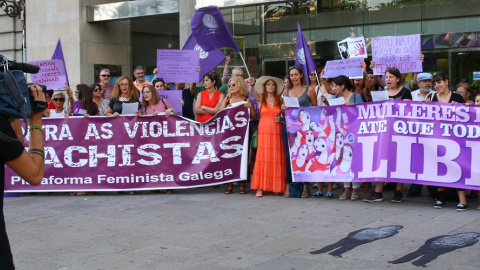 21/08/2018 Manifestación en A Coruña contra la contra la violencia machista. JUAN OLIVER