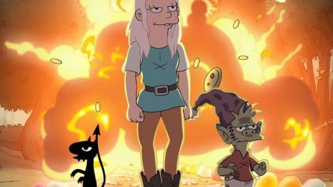 (Des)encanto, la nueva serie de Matt Groening./Netflix