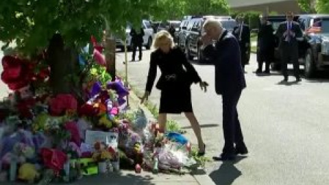 El presidente de Estados Unidos visita la ciudad de Búfalo, el último escenario de una matanza con tintes supremacistas