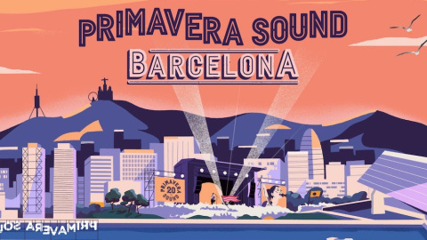 El cartell de la nova edició del Primavera Sound que comença aquest dijous.