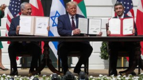 Israel firma con Emiratos y Baréin los Acuerdos de Abraham en la Casa Blanca