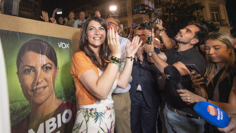 Macarena Olona, candidata de Vox a la presidencia de la Junta de Andalucía, arranca la campaña electoral este jueves en Granada.