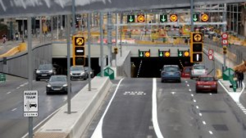 L'obertura del túnel de Glòries en sentit Llobregat posa fi al calvari d'obres pel nou accés a Barcelona