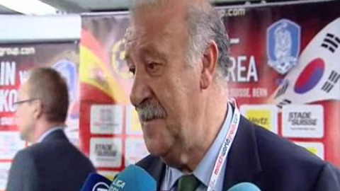 Del Bosque, preguntado por el buen partido de los descartes: "No me arrepiento de nada"