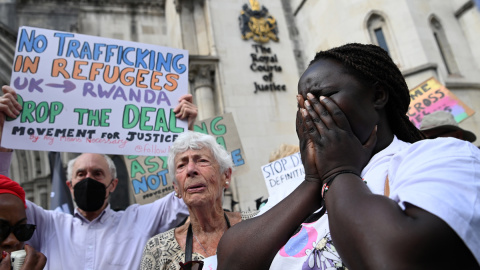 Protestas tribunal Londres