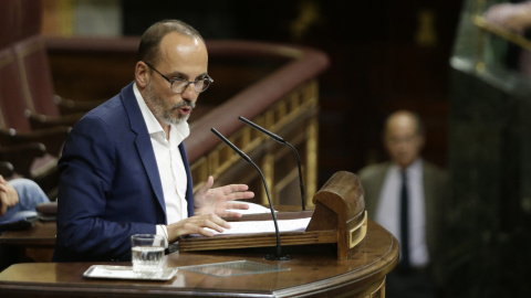 El portaveu del PDeCAT al Congrés, Carles Campuzano. Congreso.