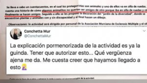 El absurdo total del veto parental: pedir permiso para un cuentacuentos sobre la esclerosis múltiple