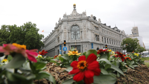 Fotografía de archivo del edificio del Banco de España, en Madrid, a 13 de mayo de 2021.