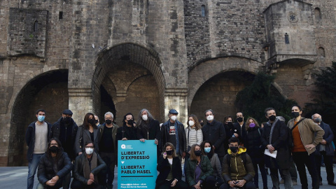 La Academia Catalana de la Música ha convocado este jueves en Barcelona un acto reivindicativo en favor de la libertad de expresión y de un indulto para el rapero Pablo Hasél