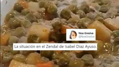 Guisantes con moho y seis horas sin luz: dos pacientes del Zendal denuncian las condiciones en las que está el hospital de pandemias de Ayuso