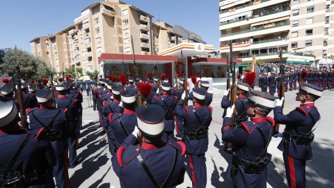 Acto central del Día de las Fuerzas Armadas, en Huesca