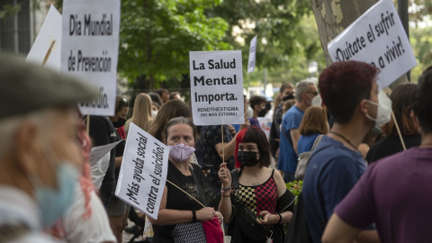 Una manifestación celebrada para solicitar un Plan Nacional de Prevención del Suicidio