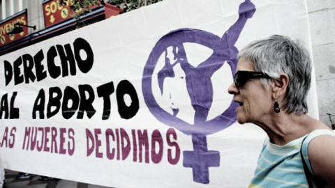 Manifestación por los derechos sexuales y reproductivos en Zaragoza