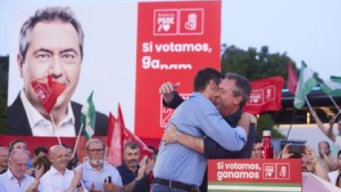 Sánchez arropa a Espadas tras el fracaso electoral y este quiere una segunda oportunidad contra Moreno