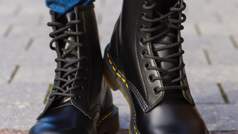 Imagen de unas botas Dr. Martens.