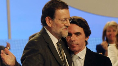 Rajoy, Aznar. EFE