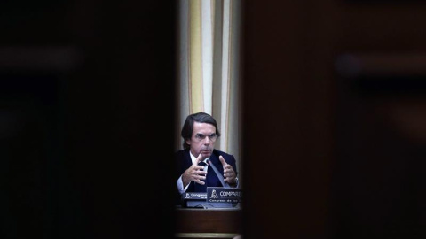 El expresidente del Gobierno José María Aznar. - EFE