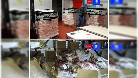 La Guardia Civil ha incautado este domingo más de 122.000 kilos de productos cárnicos y ha detenido a 14 personas por la manipulación, etiquetado y distribución de productos caducados