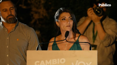 Macarena Olona: "No os voy a engañar, no ha sido el resultado que a mí me hubiera gustado"