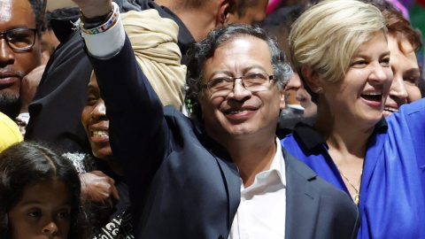 El presidente electo Gustavo Petro, vencedor de las elecciones presidenciales de Colombia.