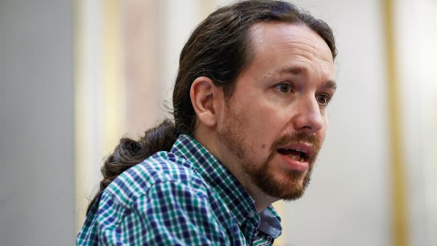 El secretario general de Podemos, Pablo Iglesias. EFE/Emilio Naranjo