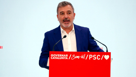 28/05/2022 - Jaume Collboni en una intervenció del recent consell d'alcaldes del PSC.