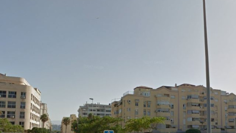 La calle Jalón de Málaga, lugar donde han sucedido los hechos - Google Maps