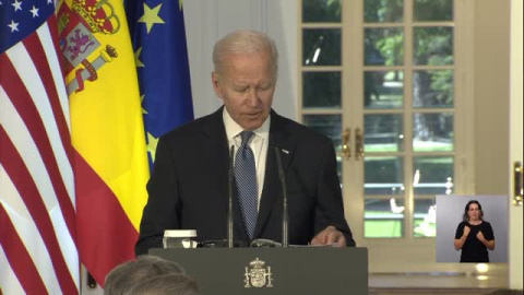 Joe Biden asegura que la amistad entre España y Estados Unidos nos hace aliados fuertes