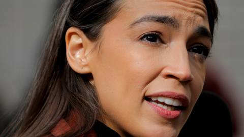 La congresista estadounidense por el Partido Demócrata Alexandria Ocasio-Cortez.