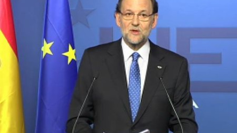 Rajoy tras el Consejo Europeo: "No me pregunten demasiado que no he dormido nada"