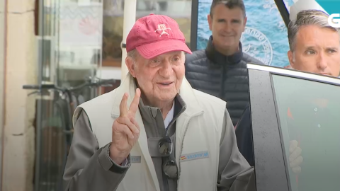 14/5/22 Juan Carlos de Borbón, el pasado 22 de mayo en Sanxenxo en un fotograma del documental de la CRTVG