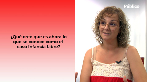 María Sevilla: "Voy a seguir haciendo lo que hacía antes, se llame infancia  libre o no se llame de ninguna de las maneras"