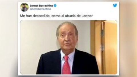 El guionista destituido de 'La Hora de La 1' responde con ironía: "Me han despedido, como al abuelo de Leonor"