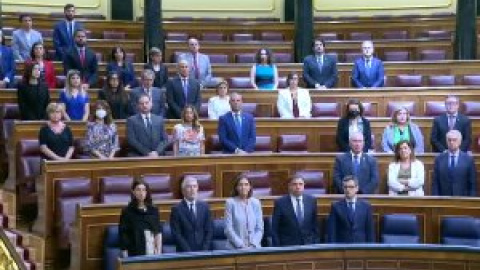 El Congreso de los Diputados homenajea a las víctimas del terrorismo sin PP ni Vox