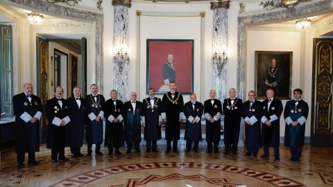 Ceremonia de apertura del Año Judicial, que ha tenido lugar hoy en la sede del Tribunal Supremo -  EFE/Angel Díaz