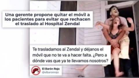 "Cuando te meten en la cárcel tienes derecho a una llamada, en el Zendal ni eso"