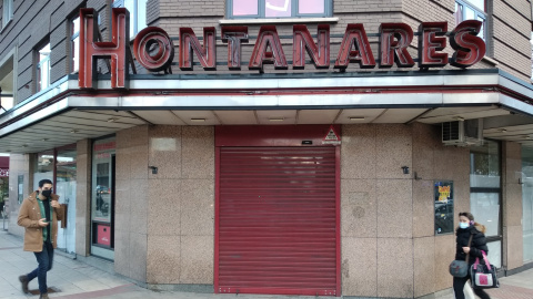 La cafetería Hontanares de Avenida de América ha echado el cierre.