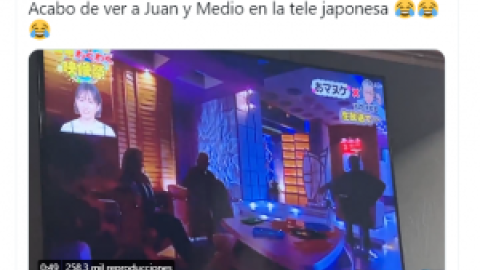 "Juan y Medio se convierte en un meme internacional": los tuiteros se tronchan al descubrir que el programa de Canal Sur se ha hecho viral en Japón