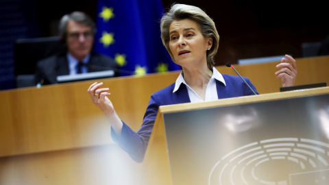 La presidenta de la Comisión Europea, Úrsula Von der Leyen