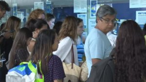 Caos desde primera hora en el aeropuerto de El Prat por la huelga en Ryanair