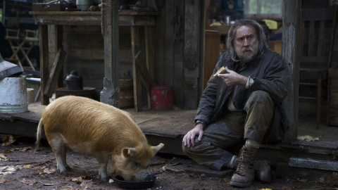 Nicolas Cage, en una escena de 'Pig'