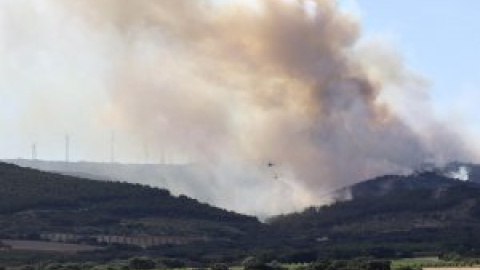 Un incendio en La Rioja y otro en Sevilla provocan el desalojo de viviendas y la quema de al menos 70 hectáreas