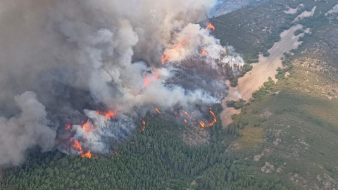 Incendio en Ladrillar - UME