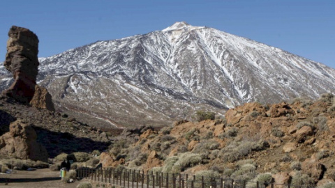 Vista del Parque Nacional del Teide. - EFE