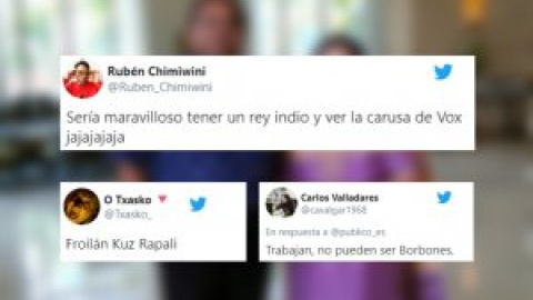 "Si trabaja no puede ser un Borbón": el humor se dispara tras descubrir al primo indio de Juan Carlos I