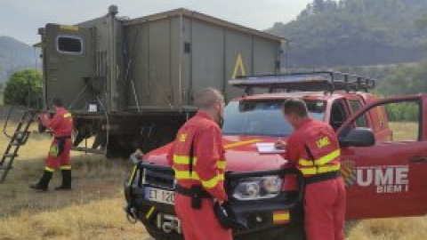 El incendio de Las Hurdes se extiende de forma "extremadamente virulenta" a la provincia de Salamanca