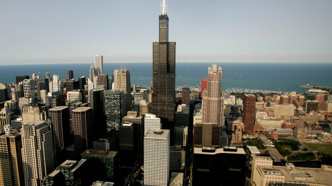 La Torre Sears (ahora Torre Willis) en Chicago.