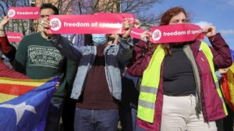 Las peticiones de libertad para Pablo Hasél llegan a Bruselas