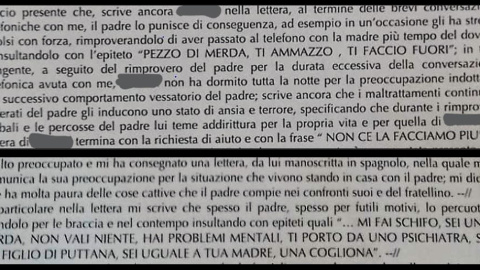 Fragmentos de la denuncia interpuesta por Juana Rivas en Italia el 1 de octubre de 2018