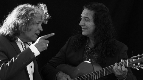 José Mercé y Tomatito reivindican el flamenco y su cultura en 'De verdad'. / FOTO: JAVIER SALAS